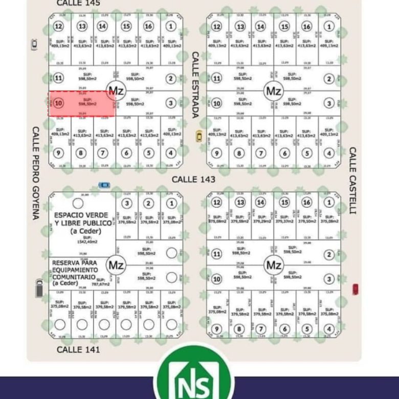 En Venta – Lote Las Perdices, Lobos