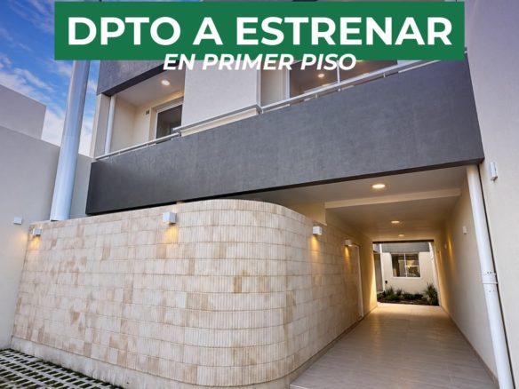 DEPTO DE 2 AMBIENTES A ESTRENAR 5 CUADRAS DE LA PLAZA PPAL LOBOS