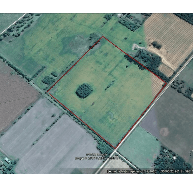Campo de 27 Hectáreas en Venta en Las Chacras, Lobos – 100% Agrícola