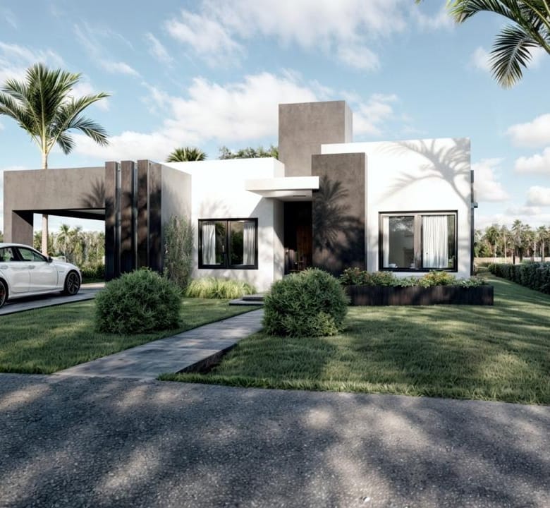 Casa a Estrenar en Venta en Club de Campo La Federala, Lobos (3 Dorm – 1200 m²)