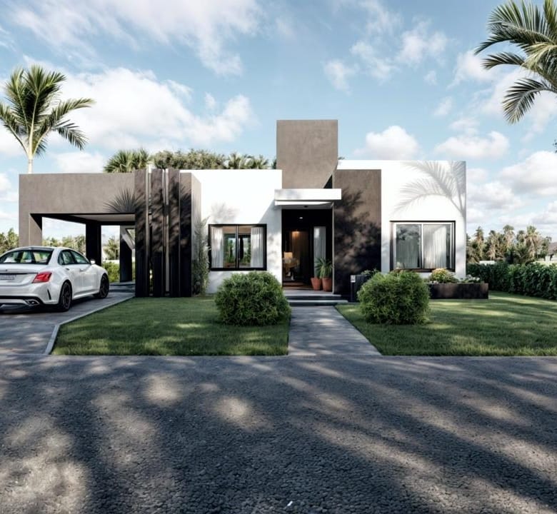 Casa a Estrenar en Venta en Club de Campo La Federala, Lobos (3 Dorm – 1200 m²)