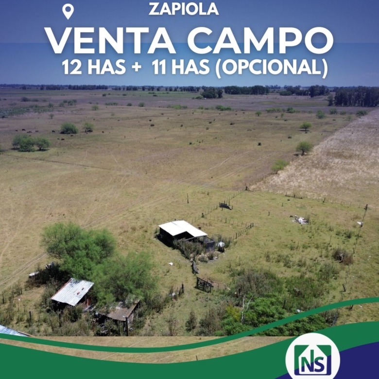 Campo en Venta en Zapiola, Lobos (12 Has)